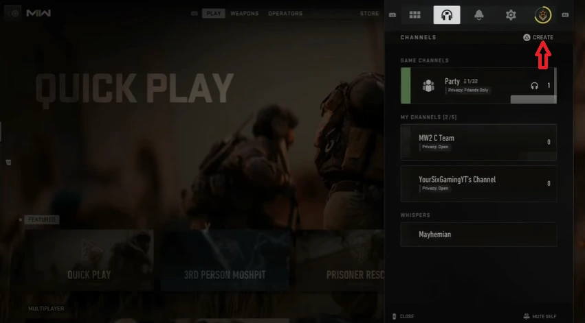 How to Hear Party or Friends in Voice Chat in Modern Warfare 2