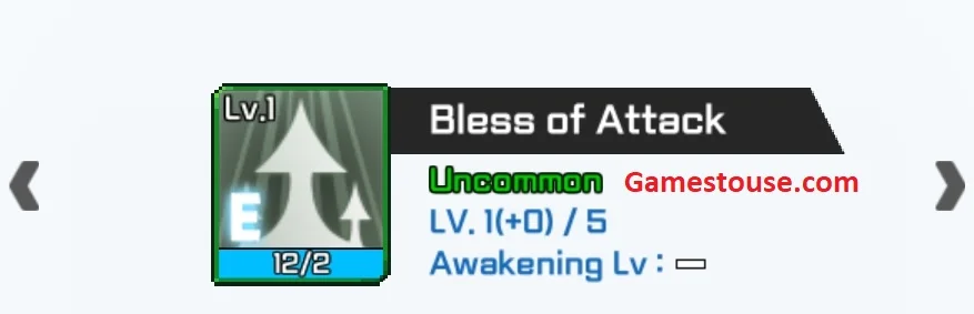 Bless of Attack
