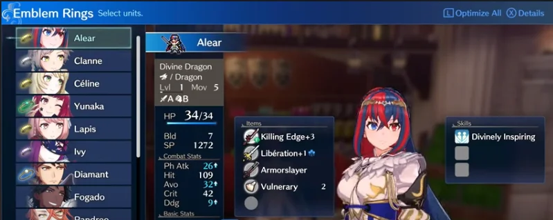 How to Change Class in Fire Emblem Engage Step 3