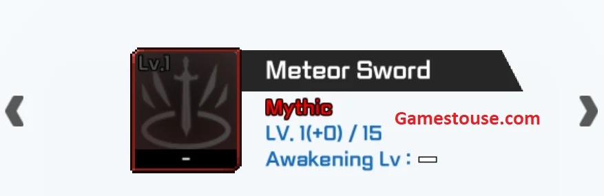 Meteor Sword