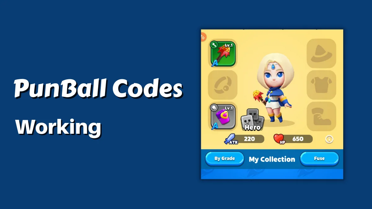 PunBall Codes Latest and Working