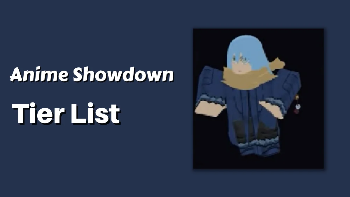 Anime Showdown Tier List: Which Is the Best Characters?