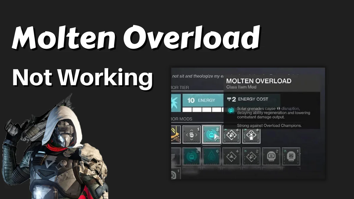 How to Fix Destiny 2 Molten Overload Not Working