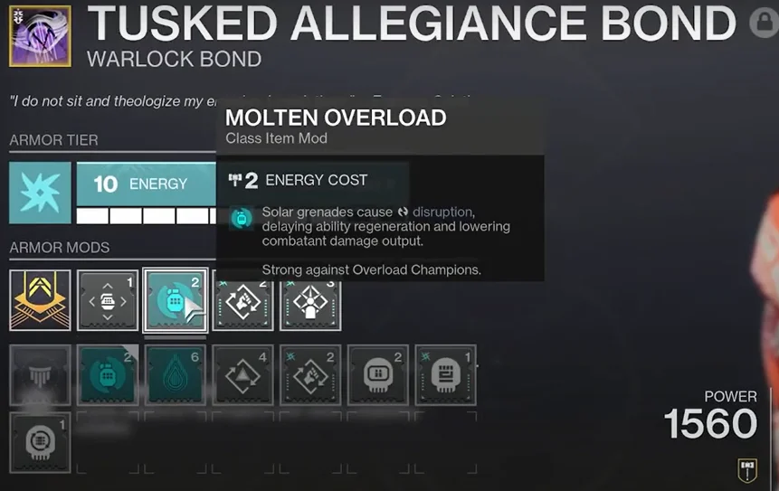 How to Fix Destiny 2 Molten Overload Not Working