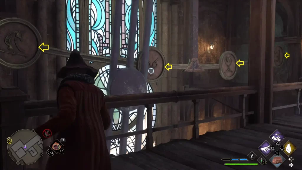 How to Open the Unicorn Door in the Clock Tower in Hogwarts