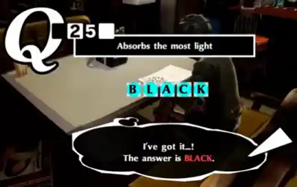 Persona 5 Royal Crossword Answers 25