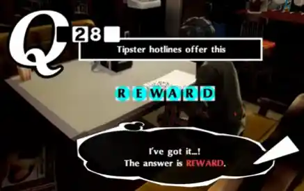 Persona 5 Royal Crossword Answers 28