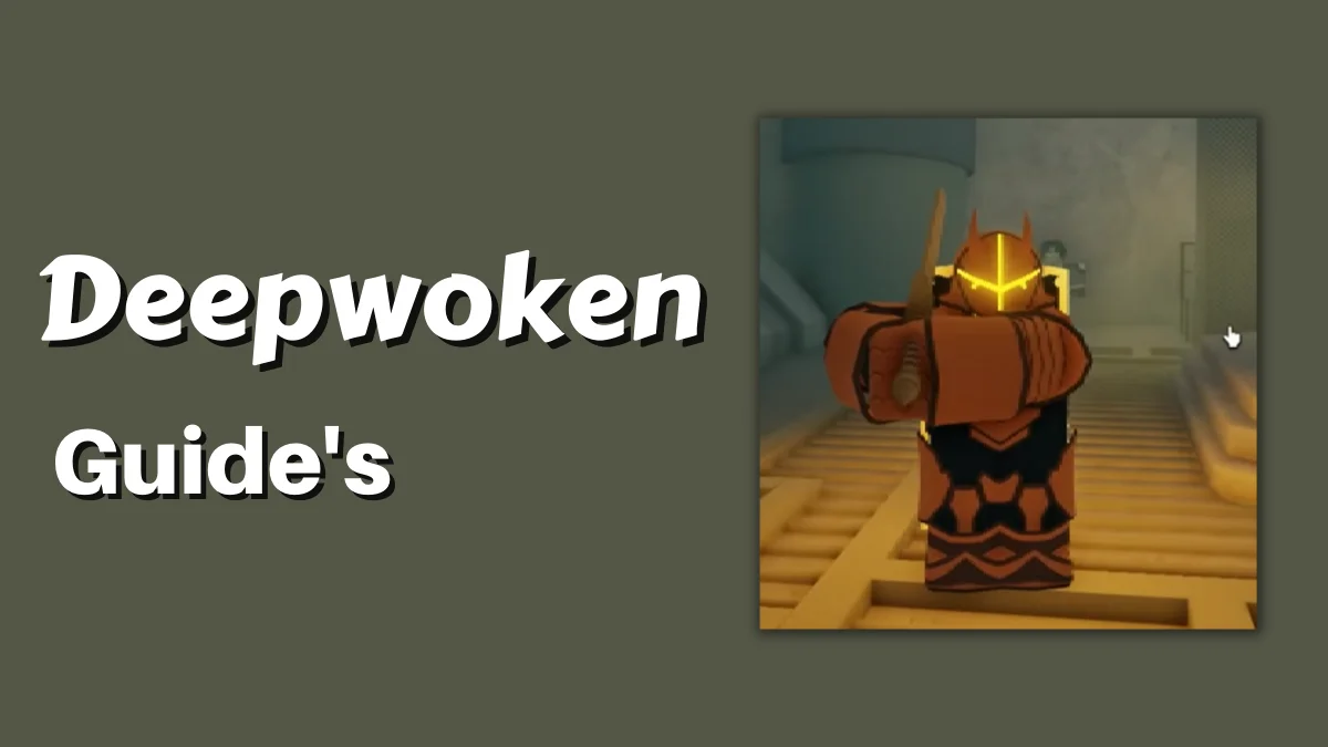 Roblox Deepwoken Beginner Guide: Must Follow These Things