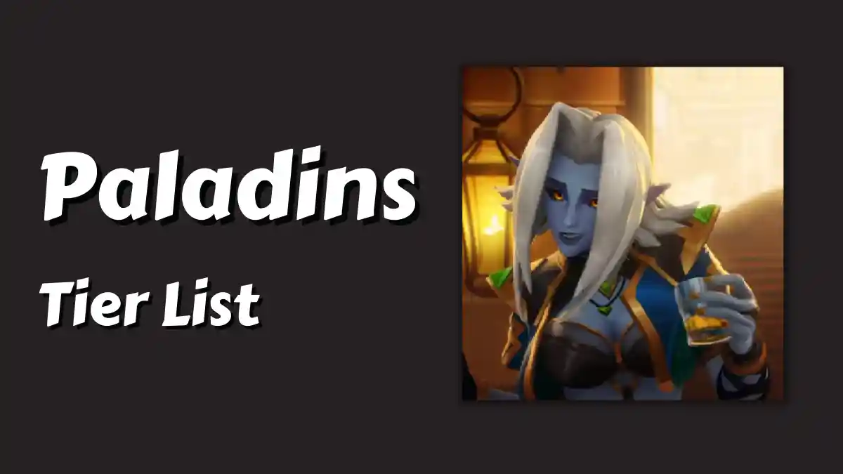 Paladins Tier List [December] 2023: Paladins Characters List