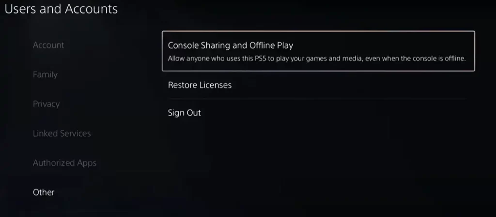 How to game share on PS5 2