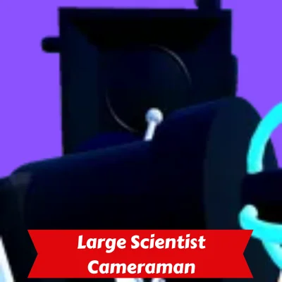 Large Scientist Cameraman