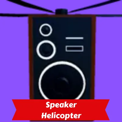 Speaker Helicopter