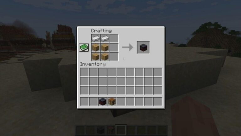 How to Make and Craft Smithing Table Recipe in Minecraft
