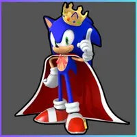 Birthday King Sonic