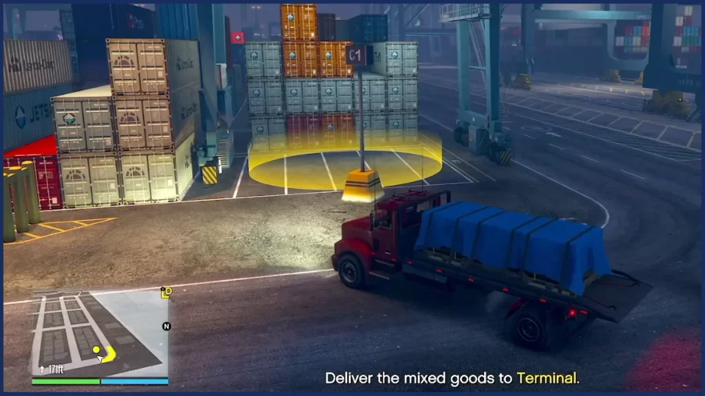 Deliver the Mixed Goods to the Terminal