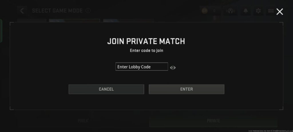 Join the Private Room in COD Warzone Mobile