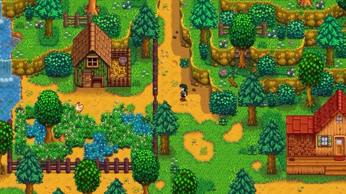 Stardew Valley Update Adds Mines Layouts, Fish Frenzies, and More.