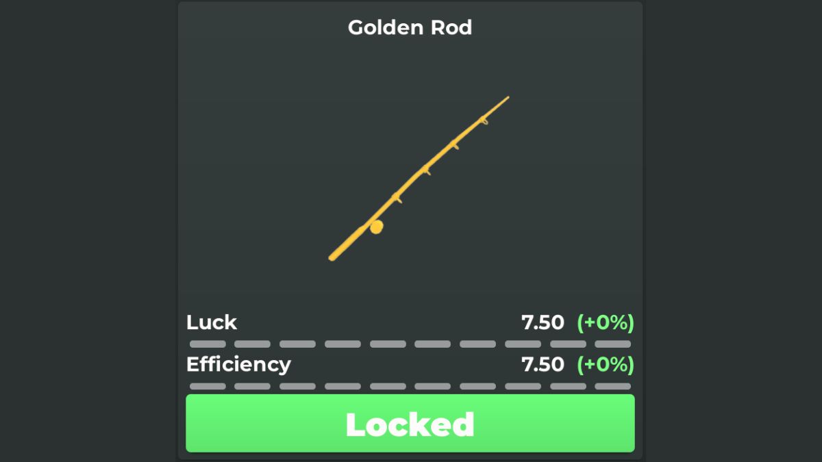 Get Golden Fishing Rod in Void Fishing