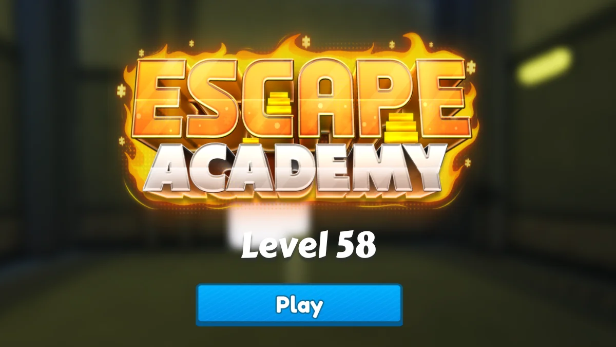 Escape Room Academy Level 58 Answer