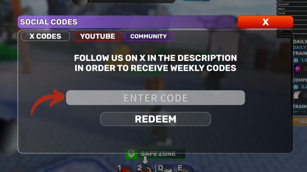 Super Power League Codes Redeem