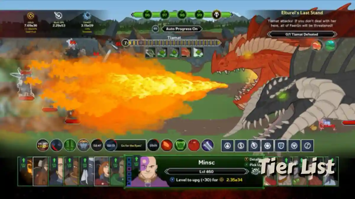 Idle Champions Tier List