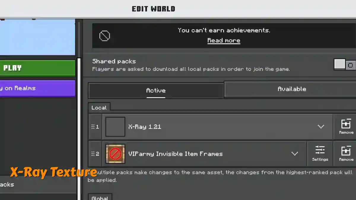 How To Xray In Minecraft Bedrock