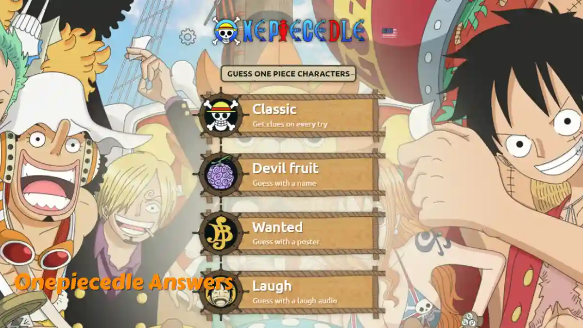 Onepiecedle Answers Today