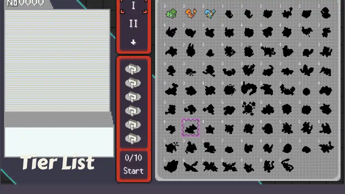 Pokerogue Tier List — Best Starters Pokemon 1 Pokerogue Tier List