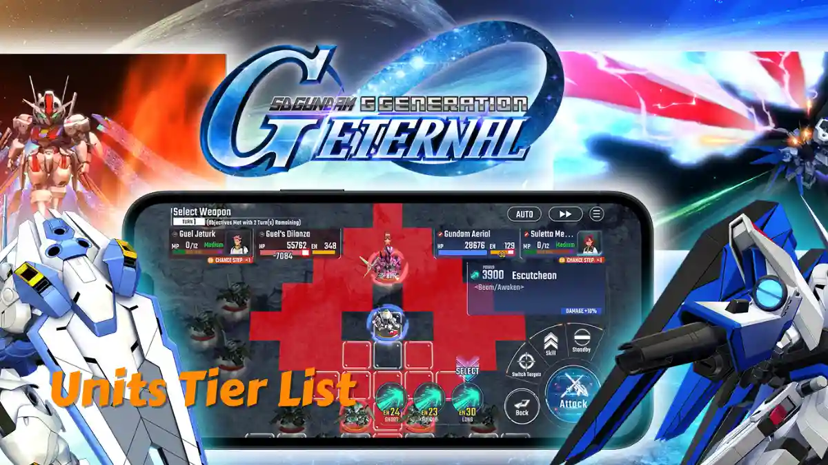 SD Gundam G Generation ETERNAL Tier List