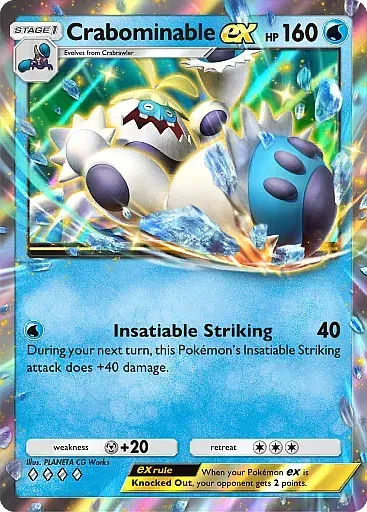 Crabominable ex Crabominable ex
