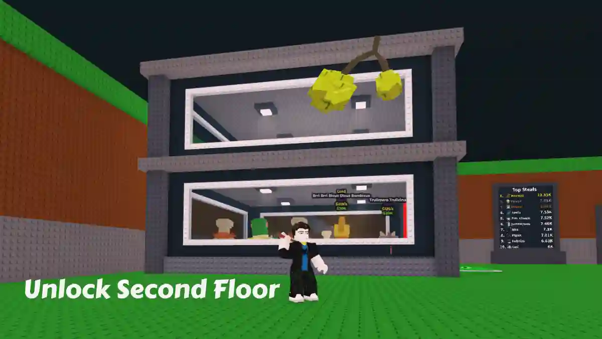 Get the Second Floor in Steal A Brainrot