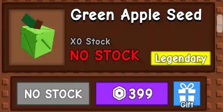 How to Get a Green Apple in Grow a Garden 3 Green Apple Seed get