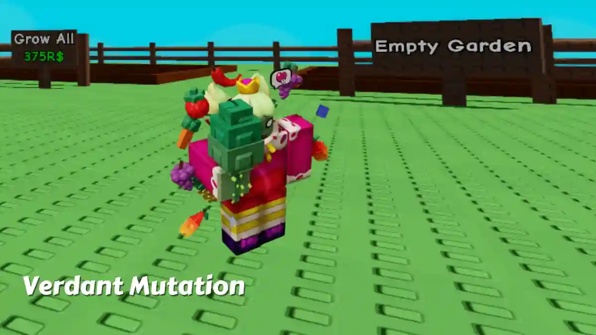 Grow a Garden Verdant Mutation Multiplier 1 Grow a Garden Verdant Mutation Multiplier