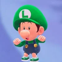 Mario Kart World Baby Luigi Mario Kart World Baby Luigi