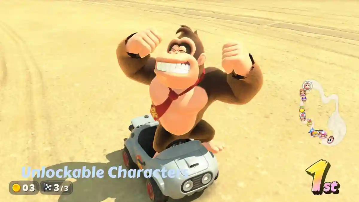 Mario Kart World Unlockable Characters