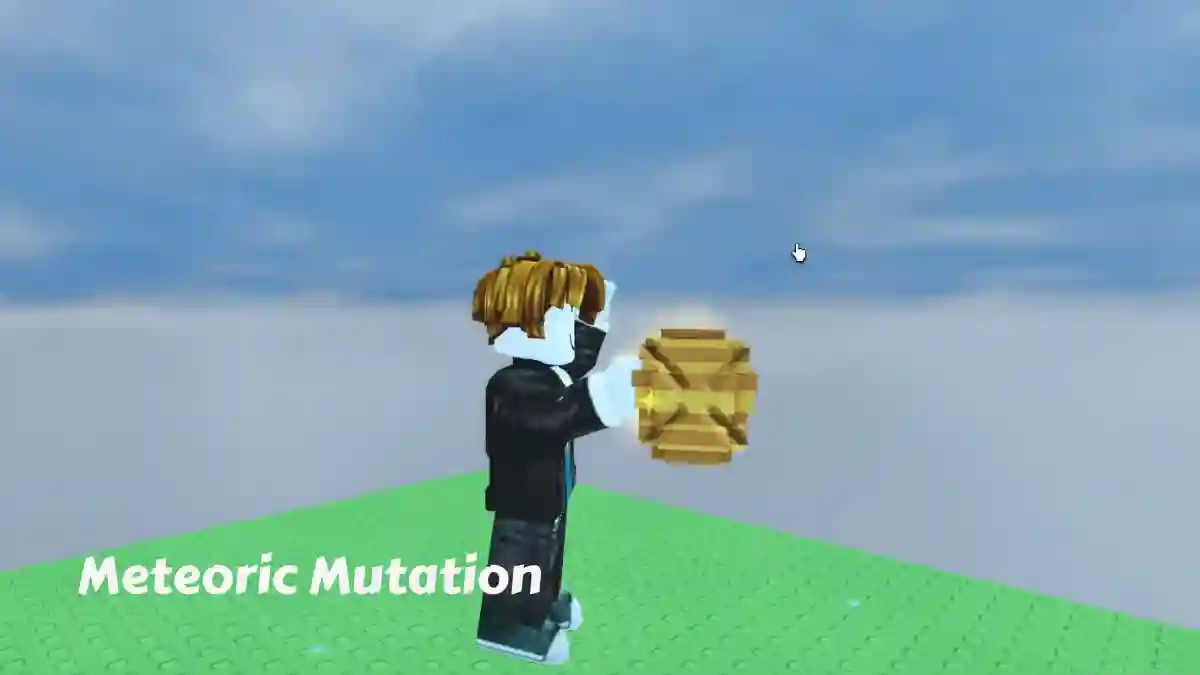 Meteoric Mutation in Grow a Garden