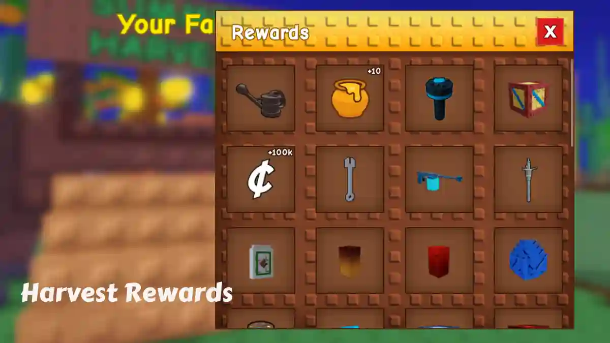 Summer Harvest Rewards in Grow a Garden