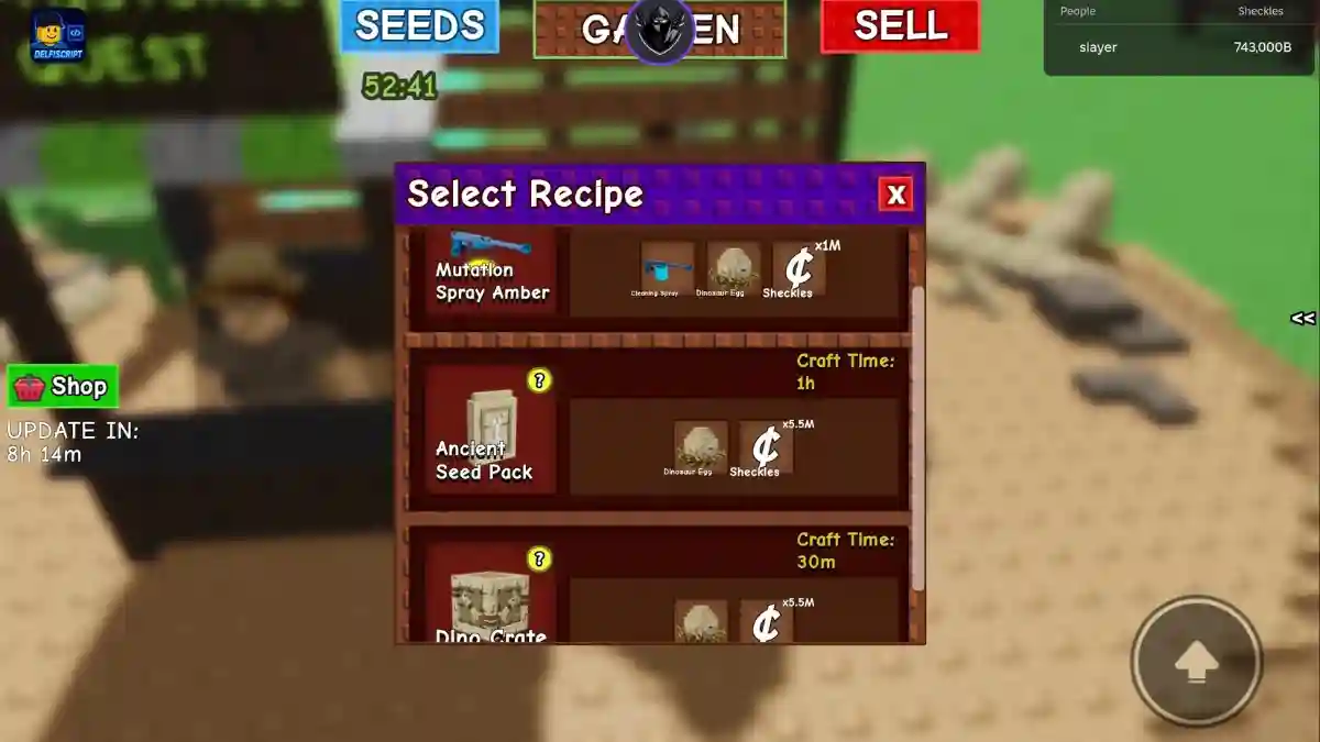 List of Ancient Seed Pack Seeds in Grow a Garden 1 Ancient Seed Pack Seeds Grow a Garden