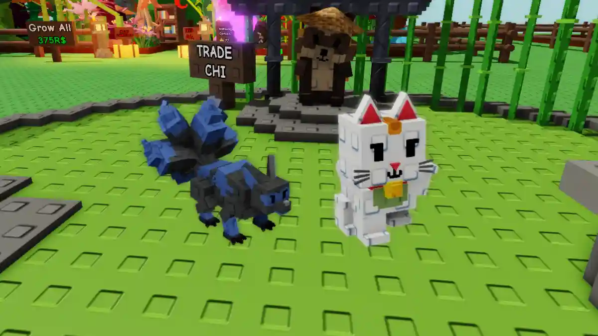 Corrupted Zen Egg Pets Grow a Garden