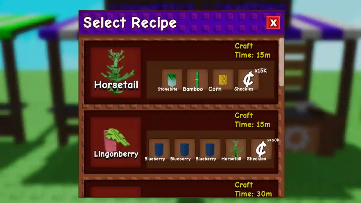 Grow a Garden Horsetail Seeds Wiki