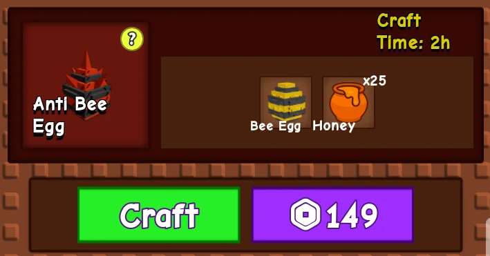 List of Anti Bee Egg Pets in Grow a Garden 2 get an Anti Bee Egg