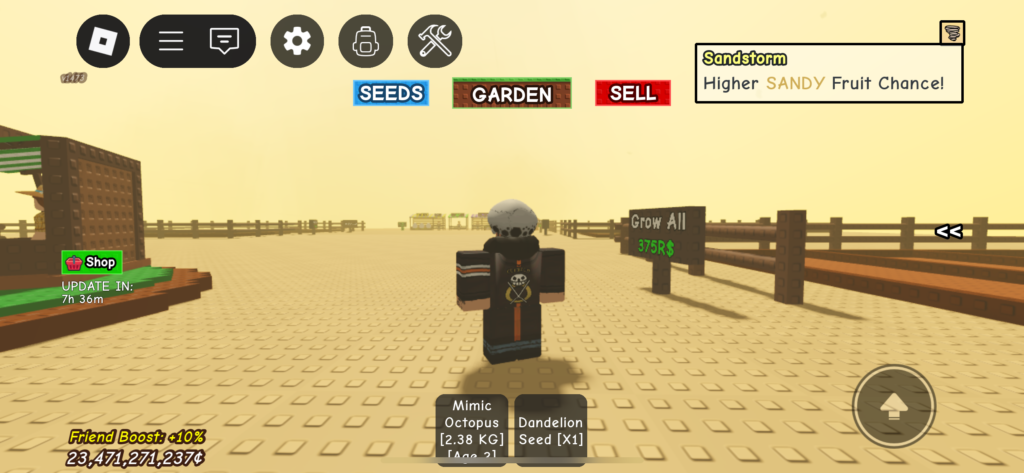 Grow a Garden Prehistoric Update Leaks 5 sandstorm leak grow a garden