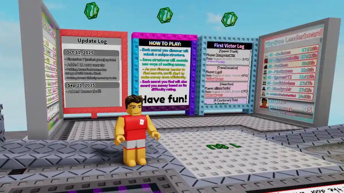 How To Get Cognitohazard Badge in Secret Universe