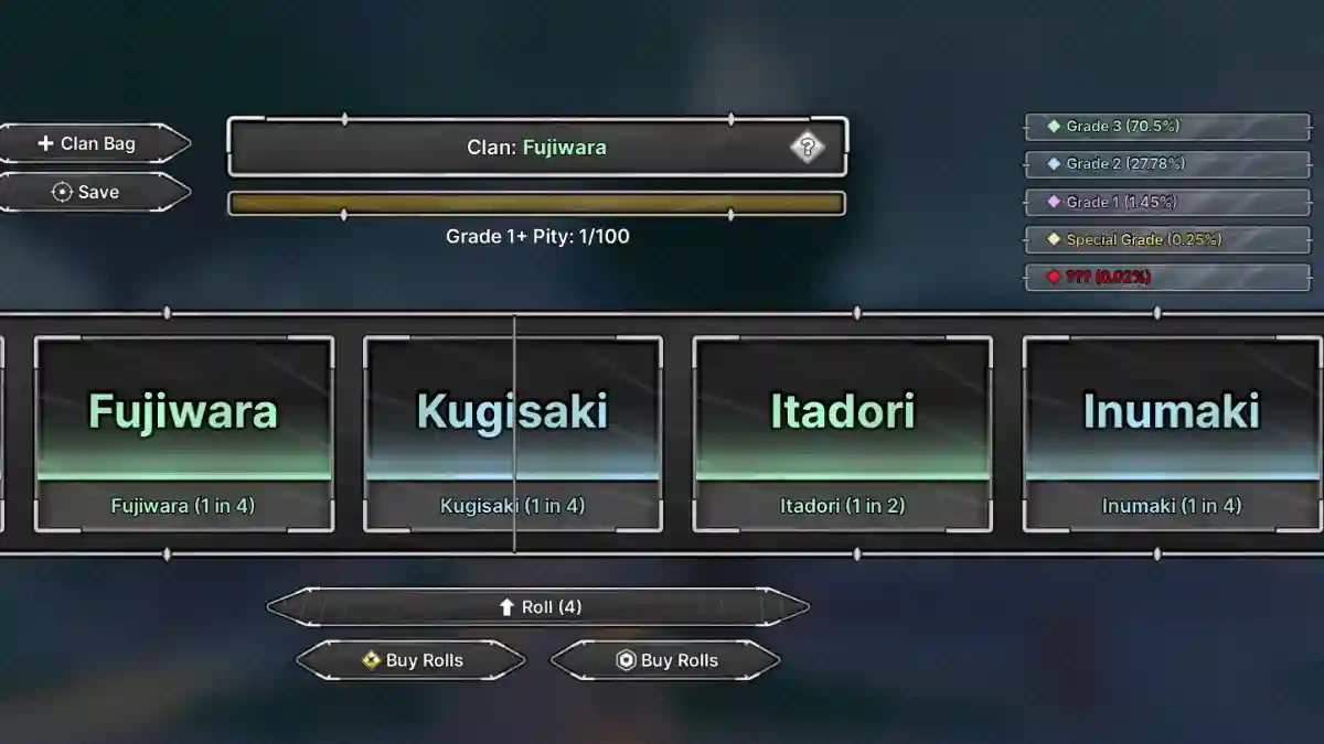 Jujutsu Zero Clan Tier List