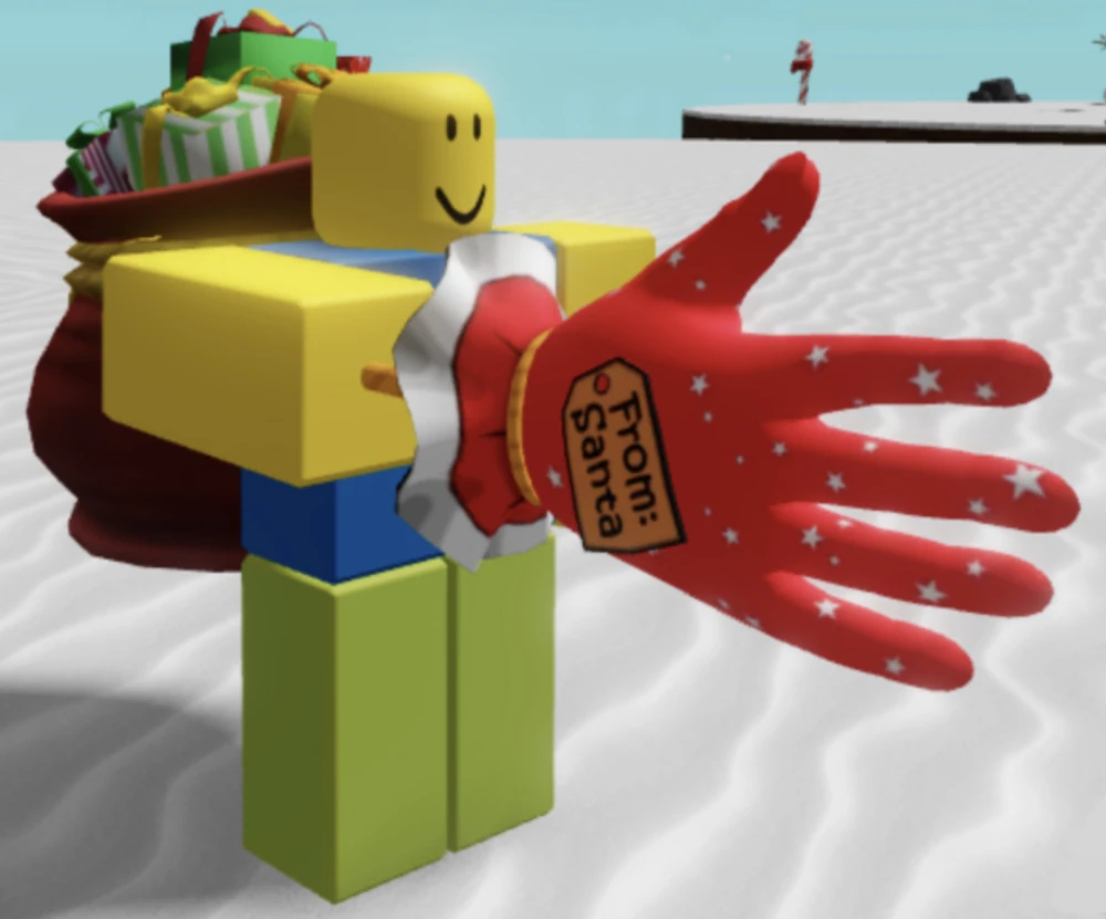 Santa Glove in Slap Battles