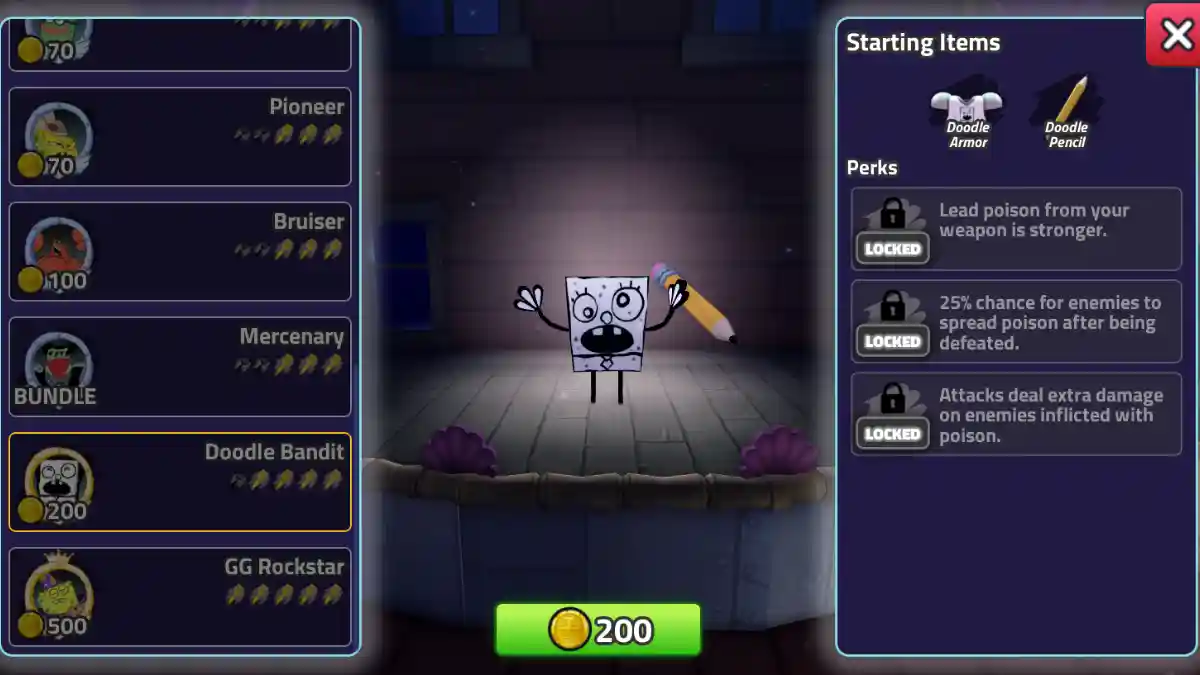 Survive Bikini Bottom Tier List Best Class