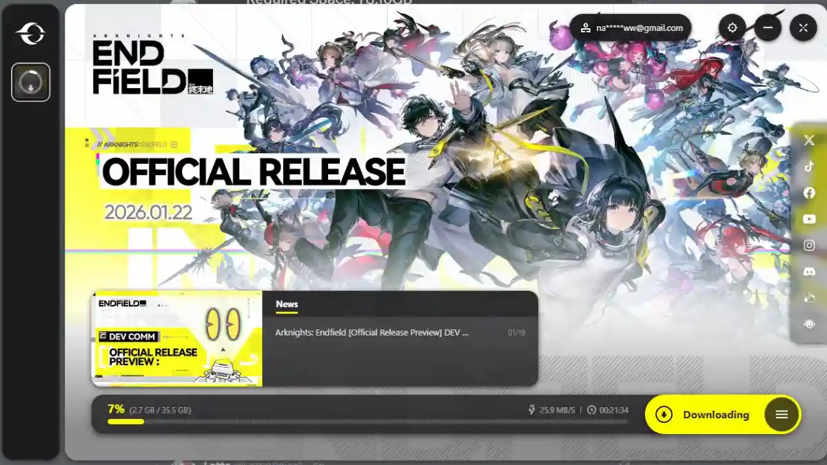 Arknights Endfield Download Error