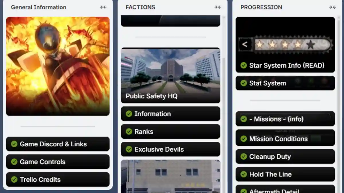 Devil Hunter Trello Link Discord Server Wiki