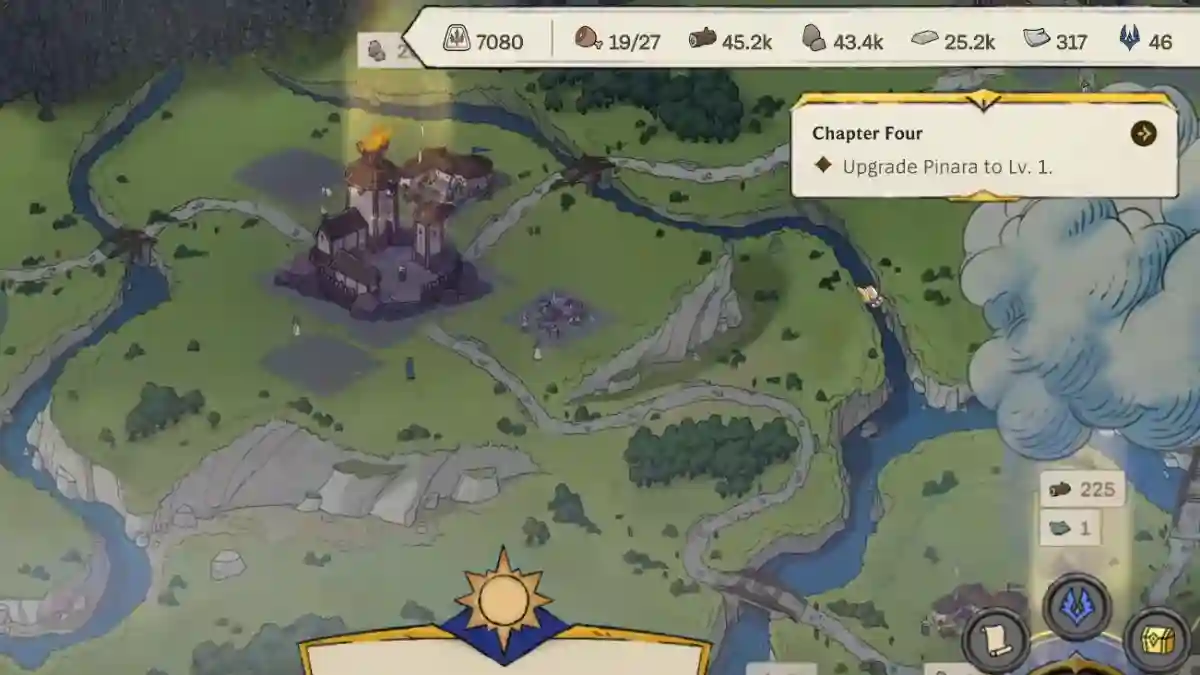 Beat Pinara and Upgrade to Level 1 Demacia Rising Chapter 4 in League of Legends