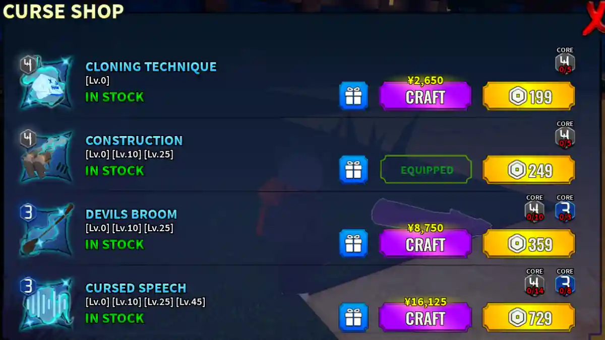 Kaizen Cursed Technique Tier List